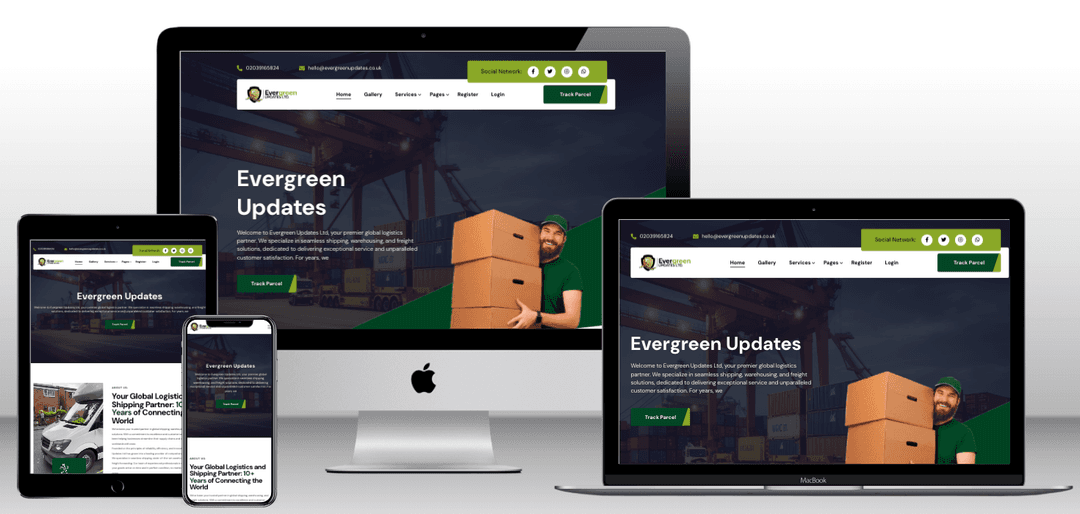 Shipping and Logistics Website Shipping and Logistics Website